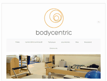 Tablet Screenshot of bodycentric.gr